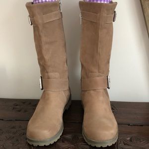 Gentle Souls Buckled Up Mid-calf Boots